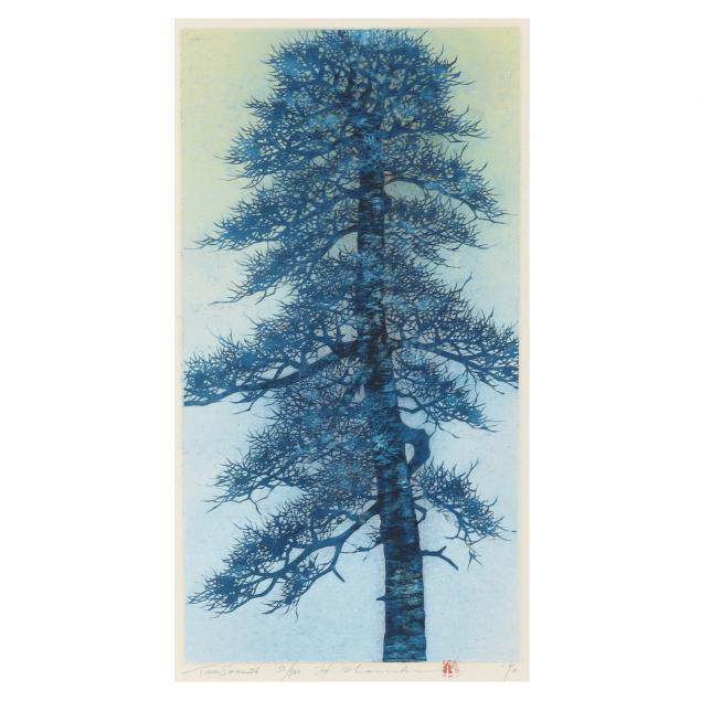 hajime-namiki-japanese-b-1947-i-tree-scene-26-i