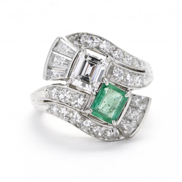 vintage-platinum-emerald-and-diamond-ring