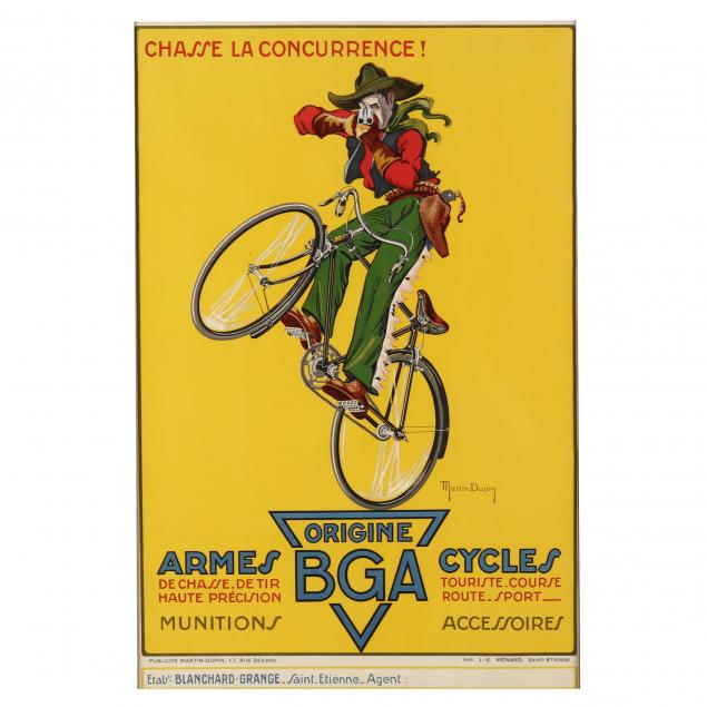martin-dupin-french-20th-century-i-blanchard-grange-armes-bga-armes-cycles-i-poster