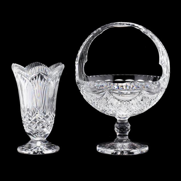 waterford-crystal-center-bowl-and-vase