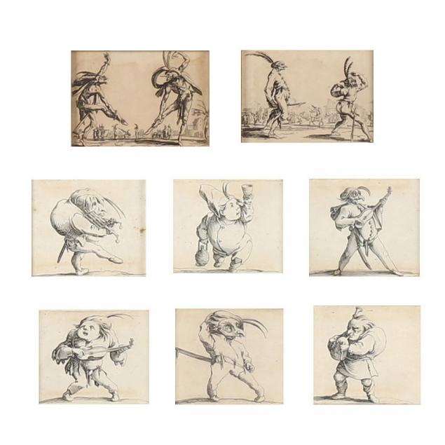 jacques-callot-french-1592-1635-large-collection-of-prints