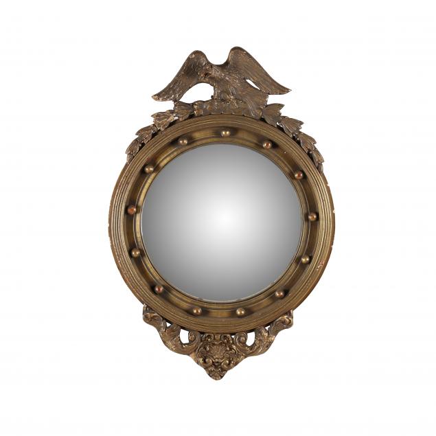 federal-style-gilt-convex-bullseye-mirror