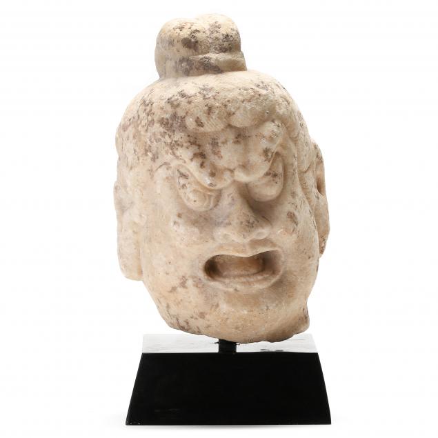 a-chinese-carved-marble-guardian-head