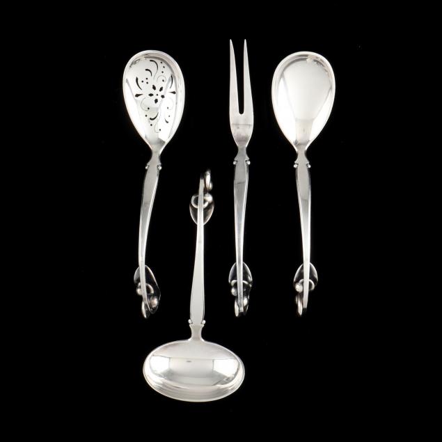 set-of-four-danish-silver-servers-by-w-s-sorenson