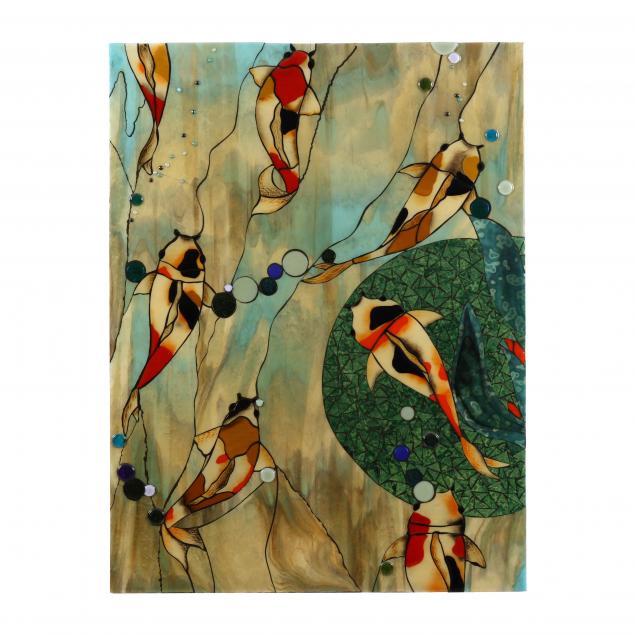 lucy-paradise-american-art-glass-koi-panel