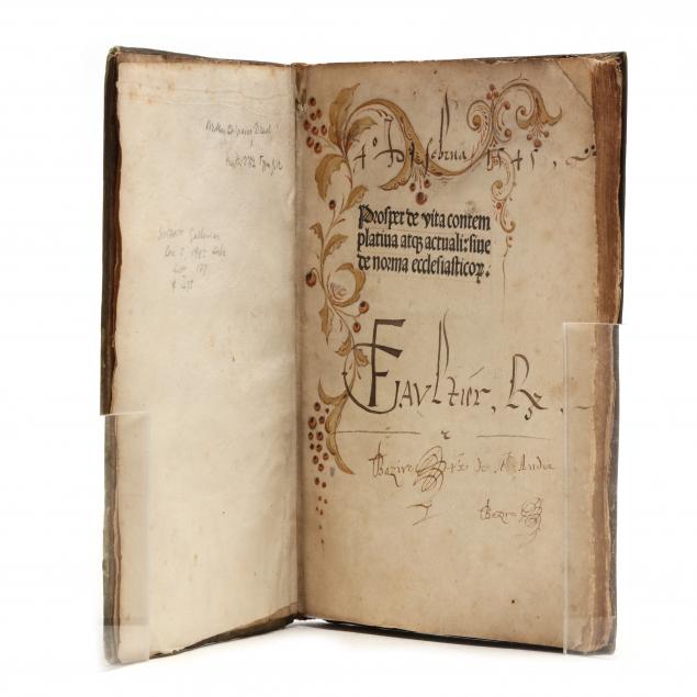 an-incunable-from-1487-i-the-contemplative-life-i-with-early-manuscript