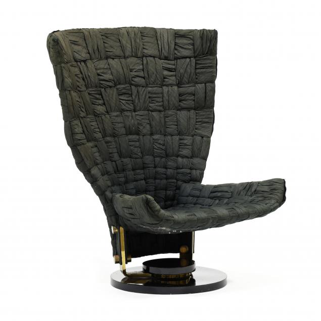 marzio-cecchi-italy-1940-1990-woven-swivel-chair