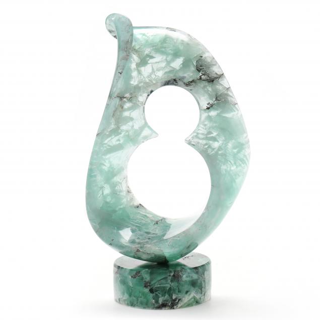 t-barny-american-curvilinear-abstract-fluorite-sculpture