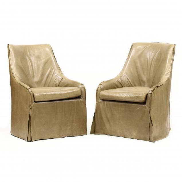 tom-sabine-verellen-american-20th-21st-century-pair-of-leather-slip-cover-lounge-chairs