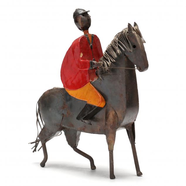manuel-felguerez-1928-2020-horse-and-rider-statuette