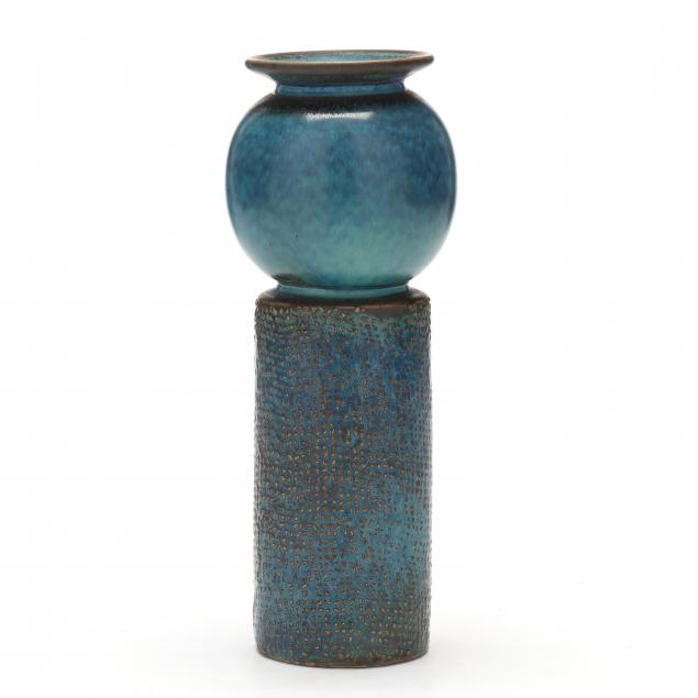 stig-lindberg-swedish-1916-1982-glazed-stoneware-vase
