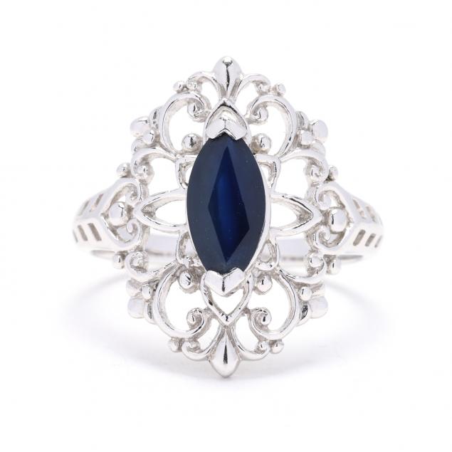 platinum-and-sapphire-ring