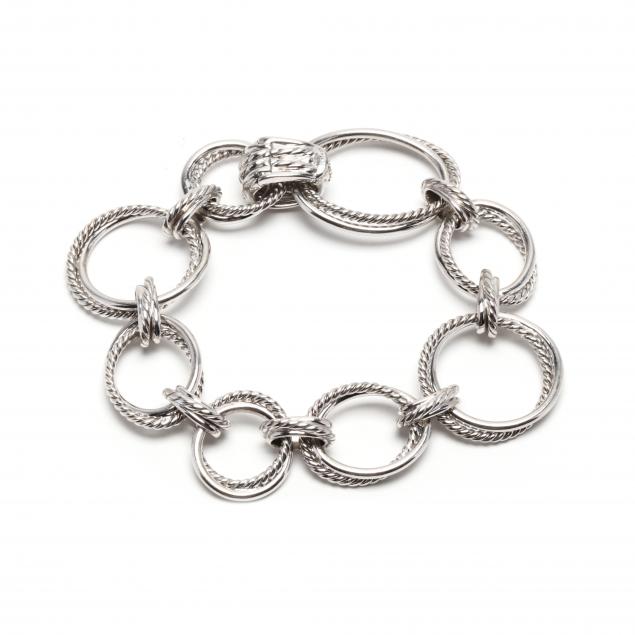 sterling-silver-and-diamond-bracelet-david-yurman