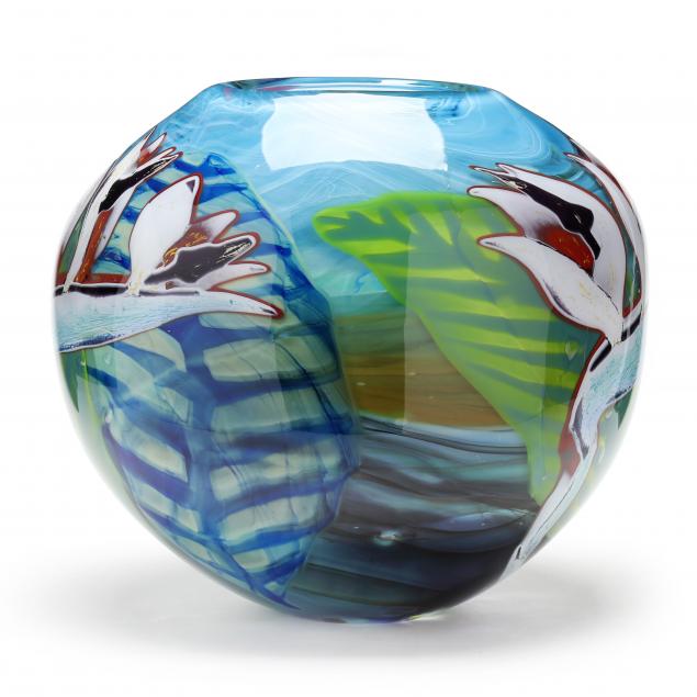 rick-beck-nc-born-1960-large-art-glass-vessel