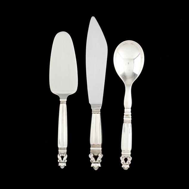 three-georg-jensen-i-acorn-i-sterling-silver-servers