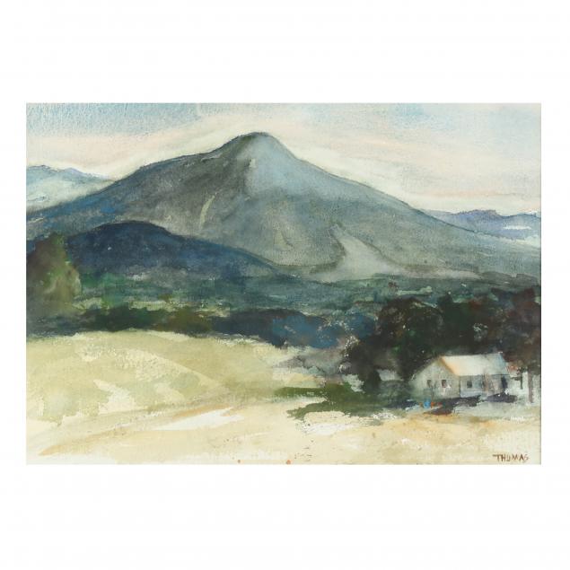florence-thomas-nc-1909-2007-mountain-landscape-with-farmhouse