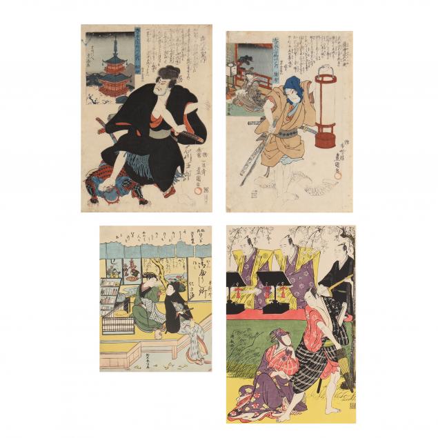 a-group-of-japanese-woodblock-prints