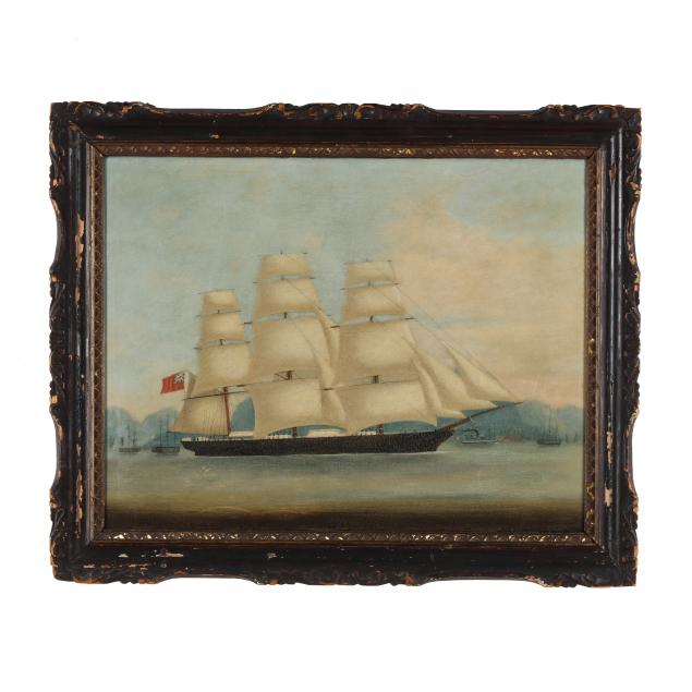 china-trade-portrait-of-a-clipper-ship-flying-the-red-ensign