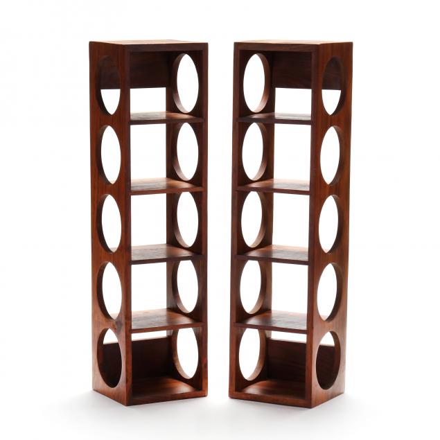 pair-of-teak-wall-mount-wine-bottle-holders