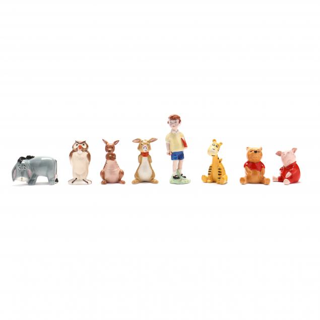 group-of-beswick-porcelain-i-winnie-the-pooh-and-friends-i-figures