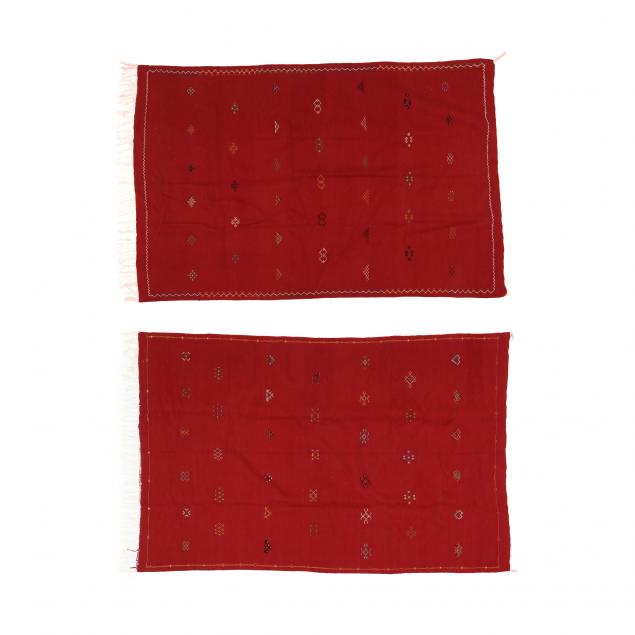 two-handmade-berber-flatweave-akhnif-rugs
