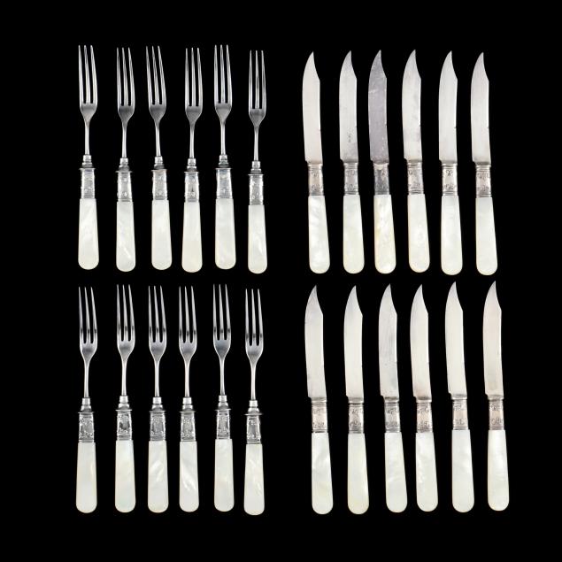 an-american-sterling-silver-fruit-set-with-mother-of-pearl-handles