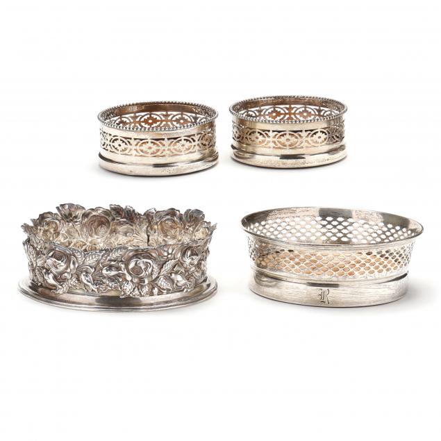 four-american-sterling-silver-coasters