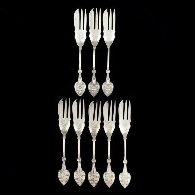 collection-of-eight-of-boston-coin-silver-fish-forks