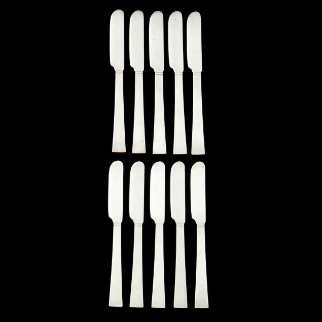 set-of-ten-wilcox-evertsen-i-continental-i-sterling-silver-butter-spreaders