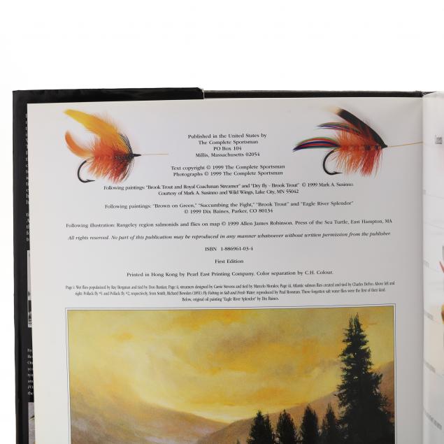 Four Fly Tying Books, Including Forgotten Flies, Two Signed Four Fly Tying Books, Including Forgotten Flies, Two Signed