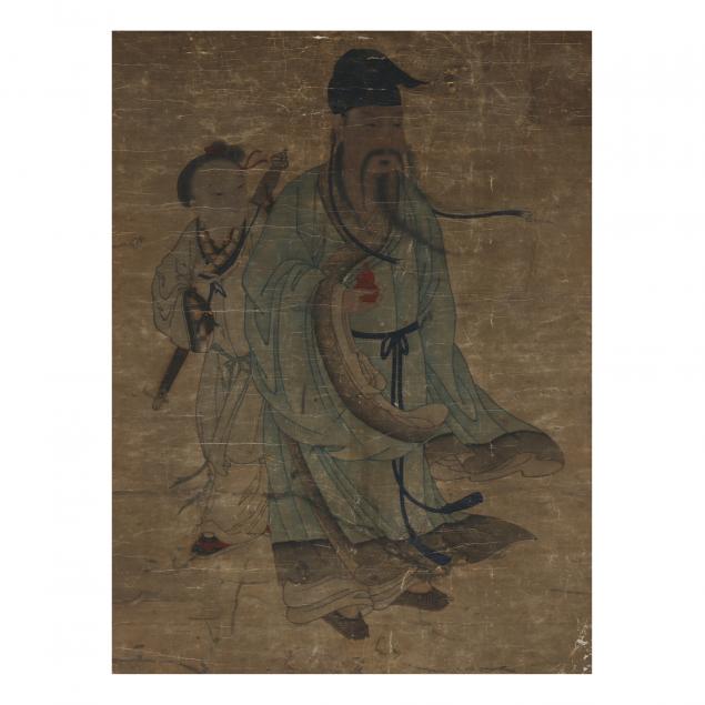 a-painting-of-lu-dongbin-and-his-attendant