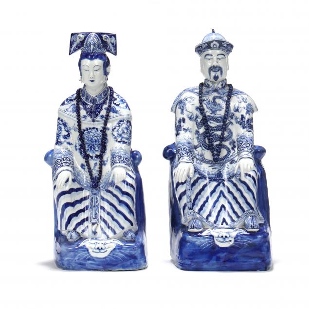 a-pair-of-large-chinese-blue-and-white-emperor-and-empress-figures