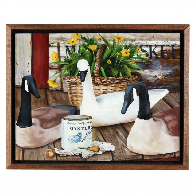 lena-ennis-nc-mattamuskeet-decoys-and-oyster-can