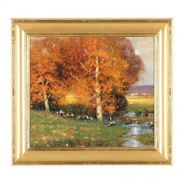 john-charles-terelak-american-b-1942-i-fall-grazing-i