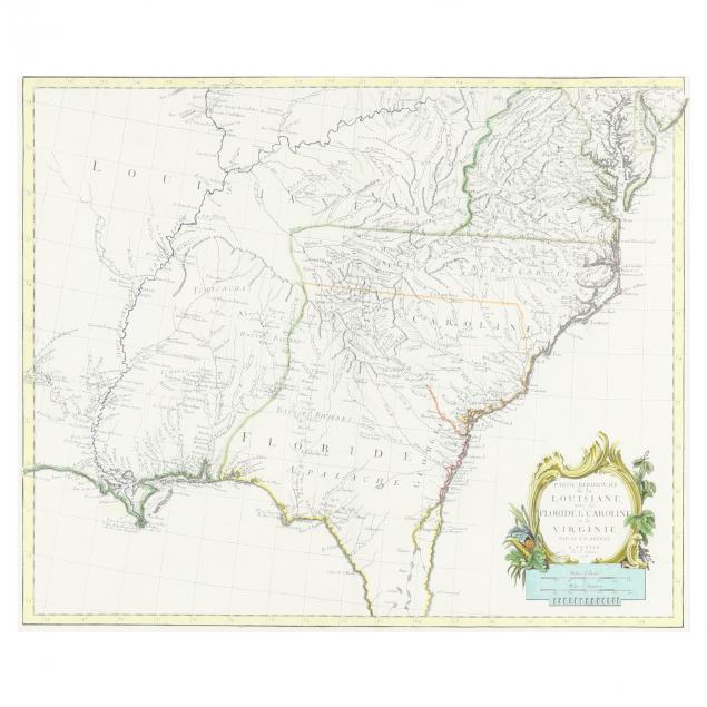 paul-d-anville-s-18th-century-map-showing-the-american-south