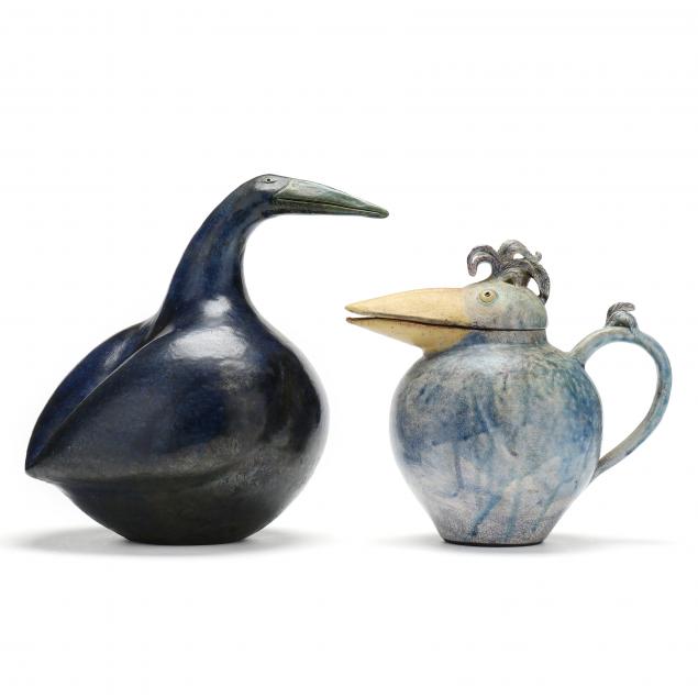 karen-allen-reed-nc-two-ceramic-sculptures