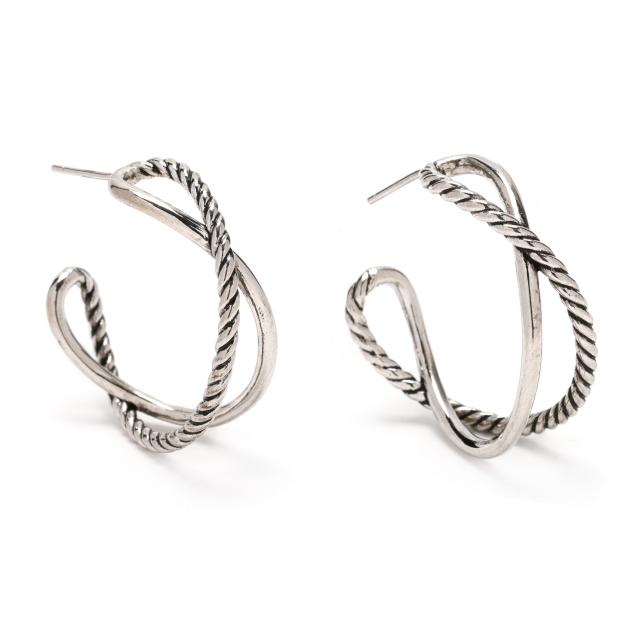 sterling-silver-i-crossover-x-i-hoop-earrings-david-yurman