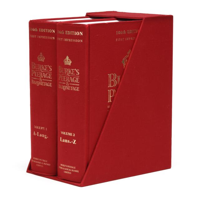 charles-mosley-burke-s-peerage-baronetage-volumes-i-and-ii