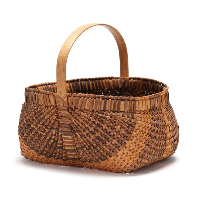 a-cherokee-split-oak-buttocks-basket