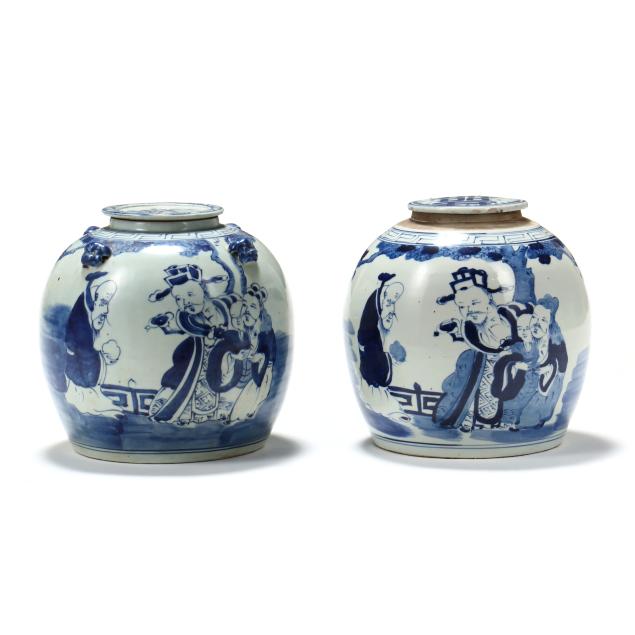 a-pair-of-chinese-blue-and-white-porcelain-jars-with-covers