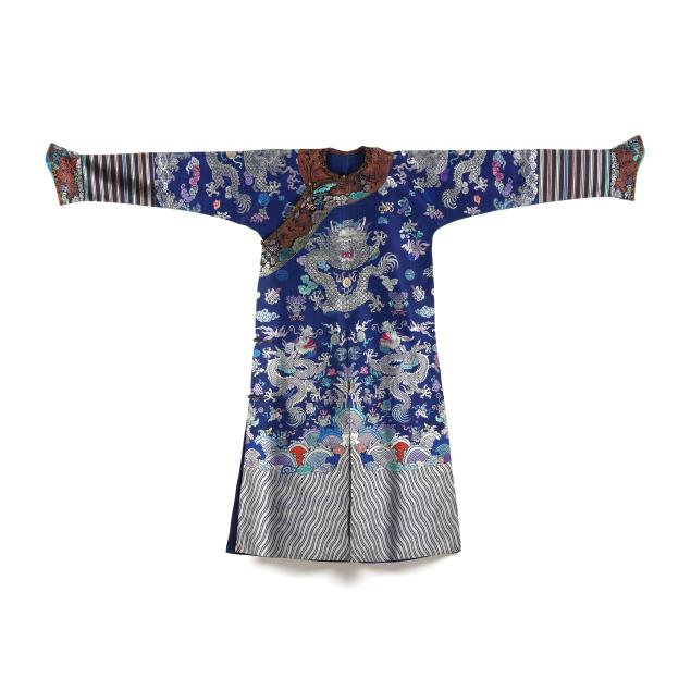 a-chinese-blue-ground-imperial-dragon-robe