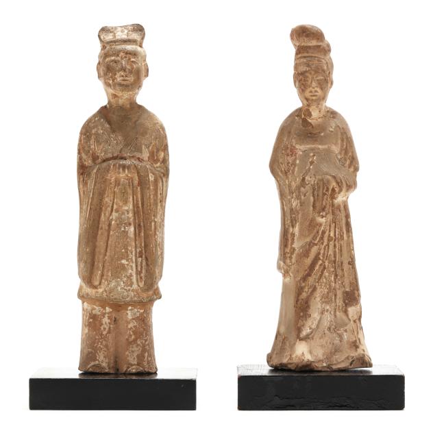 a-pair-of-chinese-pottery-standing-tomb-figures