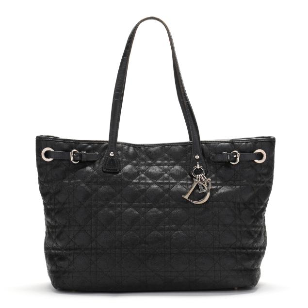 christian-dior-panarea-shopping-tote-in-black