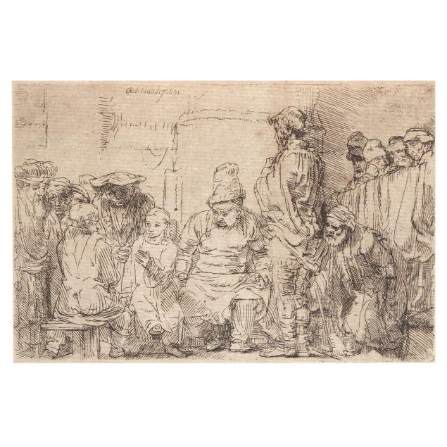 rembrandt-van-rijn-dutch-1606-1669-i-christ-seated-disputing-with-doctors-i