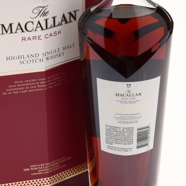 Macallan Rare Cask Scotch Whisky (Lot 6202 - Rare Spirits Macallan Rare Cask Scotch Whisky (Lot 6202 - Rare Spirits