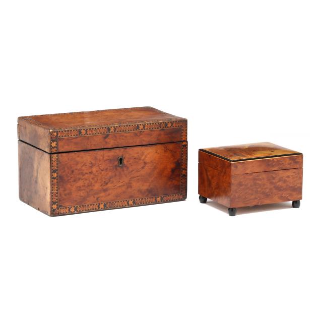 two-inlaid-burlwood-boxes