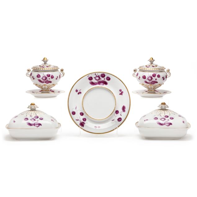 group-of-flight-barr-barr-worcester-porcelain-serving-dishes