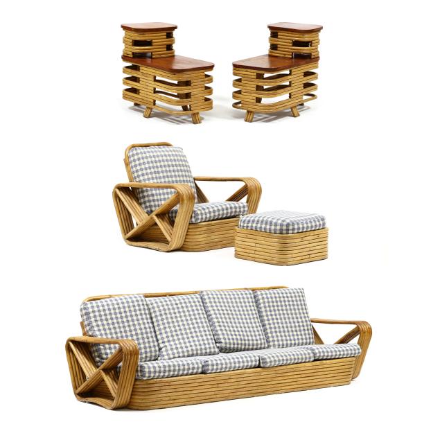manner-of-paul-frankl-five-piece-rattan-set
