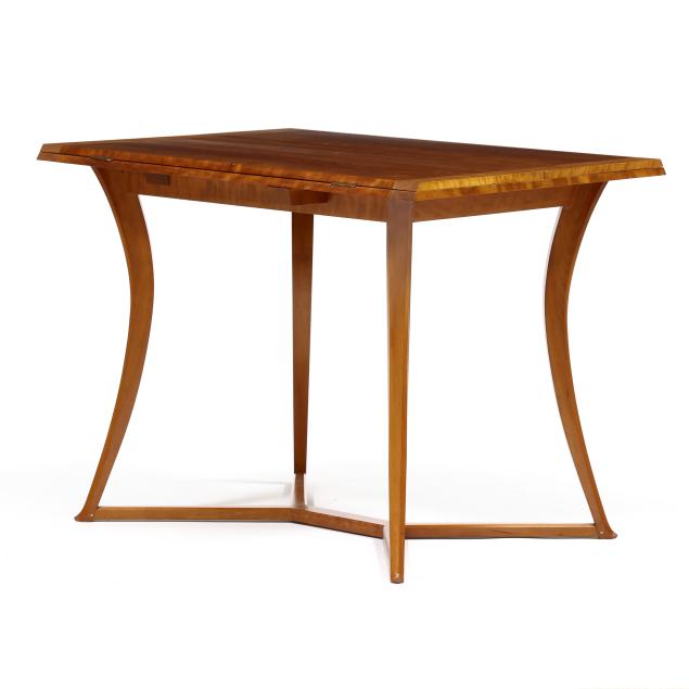 american-craft-cherry-extension-table-signed