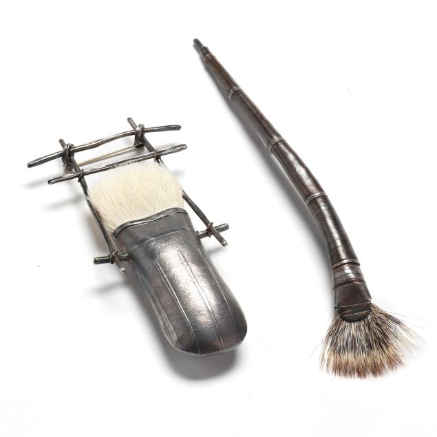 two-paint-brush-brooches-carolyn-morris-bach